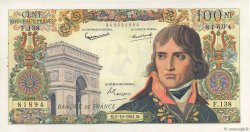 100 Nouveaux Francs BONAPARTE FRANKREICH  1961 F.59.12 VZ+