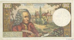 10 Francs VOLTAIRE FRANCE  1963 F.62.01 VF