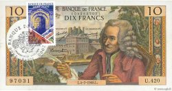 10 Francs VOLTAIRE FRANCIA  1968 F.62.33 EBC