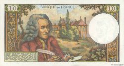 10 Francs VOLTAIRE FRANKREICH  1970 F.62.41 fST