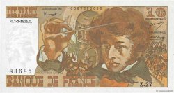 10 Francs BERLIOZ FRANCE  1974 F.63.03 AU
