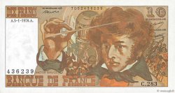 10 Francs BERLIOZ FRANCE  1976 F.63.17-283 AU