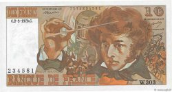 10 Francs BERLIOZ FRANCIA  1978 F.63.23 AU