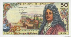 50 Francs RACINE FRANCIA  1971 F.64.18 SC