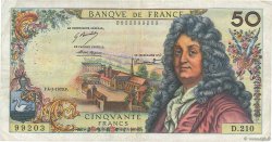 50 Francs RACINE FRANCIA  1973 F.64.22 BC