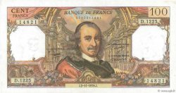 100 Francs CORNEILLE FRANKREICH  1978 F.65.64 fST