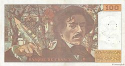 100 Francs DELACROIX FRANCE  1978 F.68.02 TTB