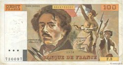 100 Francs DELACROIX FRANCIA  1978 F.68.03 MBC