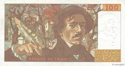 100 Francs DELACROIX modifié FRANCE  1978 F.69.01c TTB