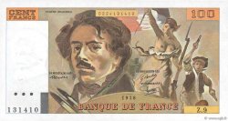 100 Francs DELACROIX modifié FRANCIA  1978 F.69.01g SC+