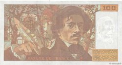 100 Francs DELACROIX imprimé en continu FRANCIA  1993 F.69bis.08 MBC