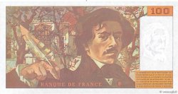 100 Francs DELACROIX 442-1 & 442-2 FRANCE  1994 F.69ter.01b UNC