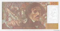 100 Francs DELACROIX 442-1 & 442-2 FRANCIA  1994 F.69ter.01a SC
