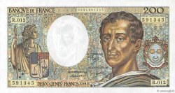 200 Francs MONTESQUIEU FRANCE  1982 F.70.02 SUP