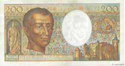 200 Francs MONTESQUIEU FRANCIA  1983 F.70.03 BC+