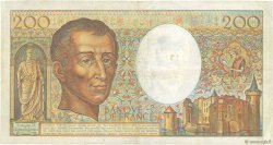 200 Francs MONTESQUIEU FRANCE  1983 F.70.03 TTB