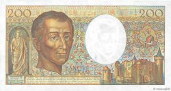 200 Francs MONTESQUIEU FRANKREICH  1987 F.70.07 VZ