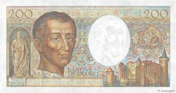 200 Francs MONTESQUIEU FRANCIA  1987 F.70.07 SPL