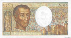 200 Francs MONTESQUIEU FRANKREICH  1988 F.70.08 fVZ