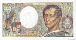 200 Francs MONTESQUIEU FRANCIA  1990 F.70.10b q.FDC