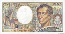 200 Francs MONTESQUIEU FRANCIA  1992 F.70.12a