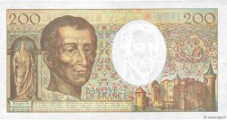 200 Francs MONTESQUIEU Modifié FRANCE  1994 F.70/2.01 pr.SUP