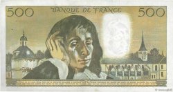 500 Francs PASCAL FRANKREICH  1972 F.71.08 fVZ