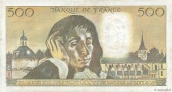 500 Francs PASCAL FRANKREICH  1977 F.71.17 SS