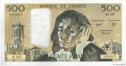 500 Francs PASCAL FRANCE  1983 F.71.29 XF