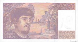 20 Francs DEBUSSY à fil de sécurité FRANCE  1993 F.66bis.04 NEUF