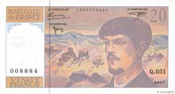 20 Francs DEBUSSY Modifié FRANCE  1997 F.66ter.02 pr.NEUF