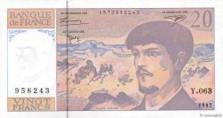 20 Francs DEBUSSY Modifié FRANCE  1997 F.66ter.02 pr.SPL