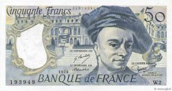 50 Francs QUENTIN DE LA TOUR FRANCIA  1976 F.67.01 q.AU