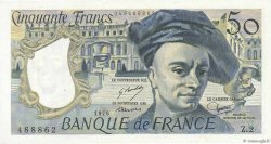 50 Francs QUENTIN DE LA TOUR FRANCE  1976 F.67.01 XF-