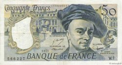 50 Francs QUENTIN DE LA TOUR FRANCE  1977 F.67.02 TTB