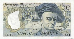 50 Francs QUENTIN DE LA TOUR FRANCE  1979 F.67.04 TTB+