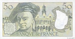50 Francs QUENTIN DE LA TOUR FRANCIA  1988 F.67.14 SPL+