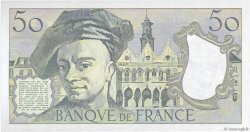50 Francs QUENTIN DE LA TOUR FRANKREICH  1988 F.67.14 fST+