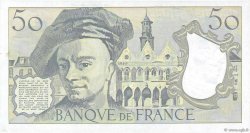 50 Francs QUENTIN DE LA TOUR FRANCE  1991 F.67.17 XF+