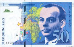 50 Francs SAINT-EXUPÉRY FRANCIA  1992 F.72.01b SC