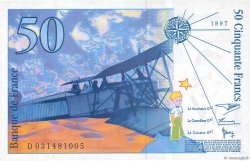 50 Francs SAINT-EXUPÉRY Modifié FRANCE  1997 F.73.04 AU