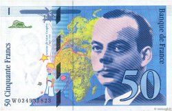50 Francs SAINT-EXUPÉRY Modifié FRANCE  1997 F.73.04 AU