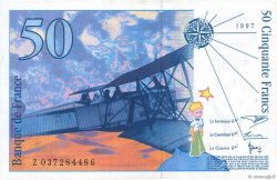 50 Francs SAINT-EXUPÉRY Modifié FRANCE  1997 F.73.04 UNC-
