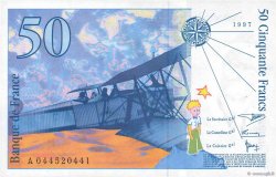 50 Francs SAINT-EXUPÉRY Modifié FRANKREICH  1997 F.73.04 fST