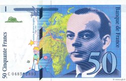 50 Francs SAINT-EXUPÉRY Modifié FRANCE  1999 F.73.05 UNC