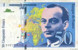 50 Francs SAINT-EXUPÉRY Modifié FRANKREICH  1999 F.73.05 SS