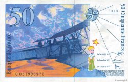 50 Francs SAINT-EXUPÉRY Modifié FRANKREICH  1999 F.73.05 VZ