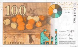 100 Francs CÉZANNE FRANCE  1998 F.74.02 NEUF