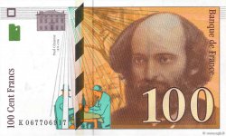 100 Francs CÉZANNE FRANKREICH  1998 F.74.02 fST+