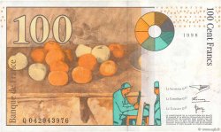100 Francs CÉZANNE FRANCIA  1998 F.74.02 BB